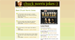 Desktop Screenshot of chucknorrisjokes.net